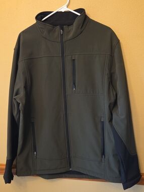 RedHead Olive Green Lightweight Softshell Jacket